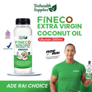 Fineco Extra Virgin Coconut Oil 250ml (Botol Plastik)