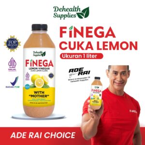 Finega Cuka Lemon 1000ml (Botol Plastik)