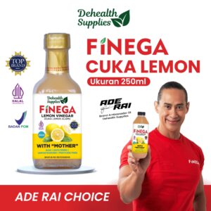 Finega Cuka Lemon 250ml (Botol Kaca)