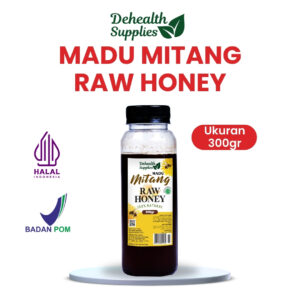 Madu Mitang Raw Honey 300gr (Botol Plastik)