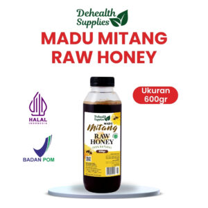 Madu Mitang Raw Honey 600gr (Botol Plastik)