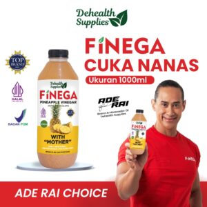 Finega Cuka Nanas 1000ml (Botol Plastik)