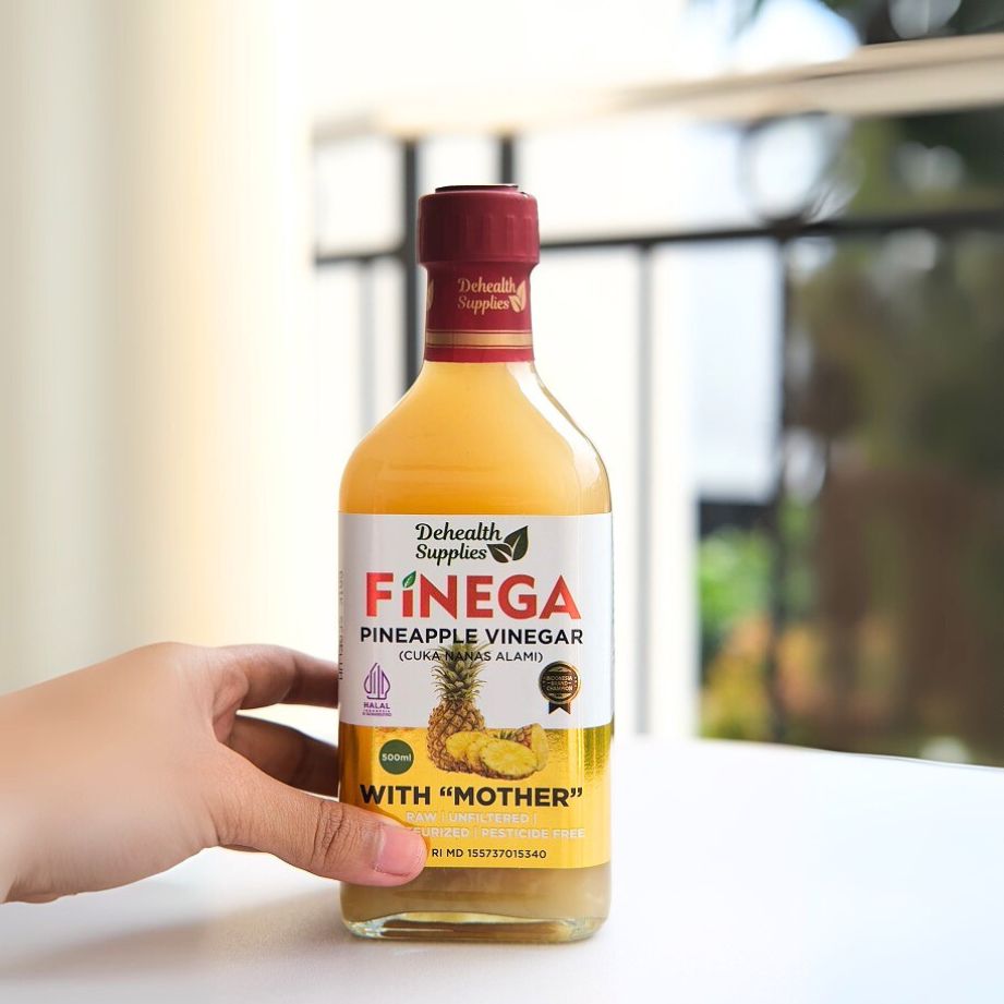 Kenalan dengan FINEGA Cuka Nanas: Minuman Sehat Rasa Segar