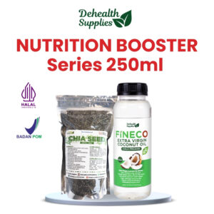 NUTRITION BOOSTER SERIES - VCO 250ml Plastik & Chia Seed 250gr