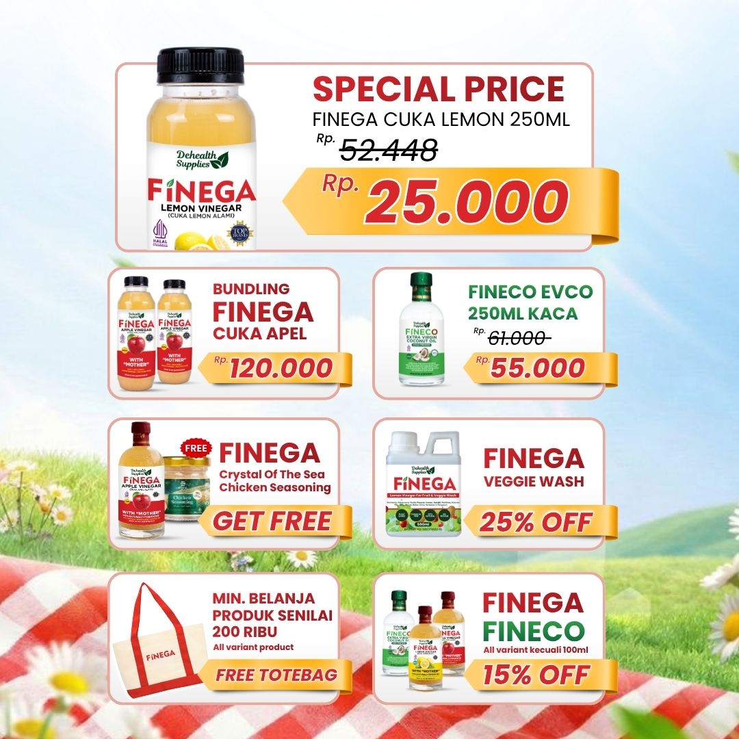 Belanja Finega Bulan Juli Lebih Hemat!